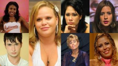 Solange, Serginho, Paulinha, Jakeline, Cida, Tamires e Tati Pink: ex-BBBs que mudaram o visual 