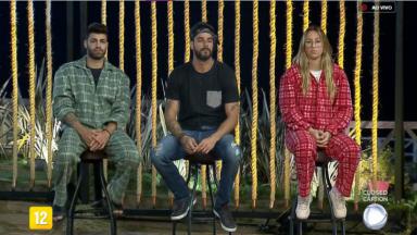 6º roça foi formada no reality show A Fazenda 2019 com Diego Grossi, Bifão e Netto Rodrigues 