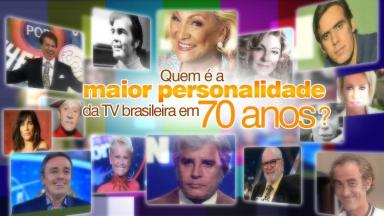 Arte sobre a maior personalidade da TV brasileira 