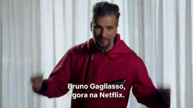 Bruno Gagliasso em vídeo na Netflix Brasil 