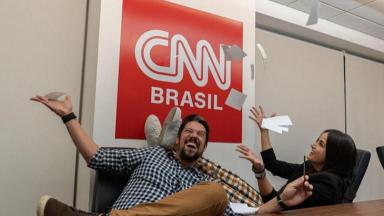 Mari Palma e Phelipe Siani na CNN Brasil 