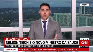 Tela dividida entre CNN Brasil e GloboNews 