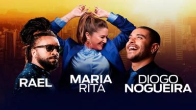 Live da Maria Rita, Diogo Nogueira e Rael 