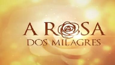 Logotipo da novela "A Rosa dos Milagres" 