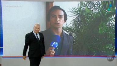 Sikêra Júnior fala ao vivo com repórter durante o Alerta Nacional 
