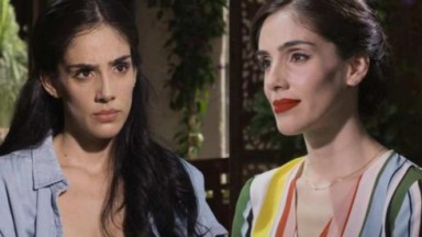 Protagonista de A Usurpadora como gêmeos Paola e Paulina 