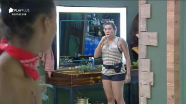 Thayse Teixeira não gostou de situação no reality show A Fazenda 2019 