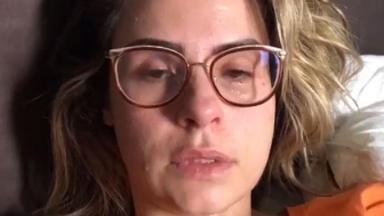 Ana Paula chora ao saber da morte de uma fã 