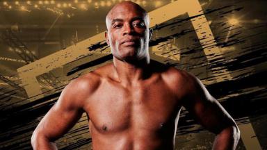 Anderson Silva em poster do UFC 