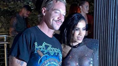 DJ Diplo e Anitta em festa em Miami 