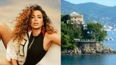 Anitta passa férias em vila na Itália avaliada em R$ 35 milhões 