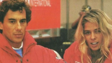 Ayrton Senna e Adriane Galisteu 
