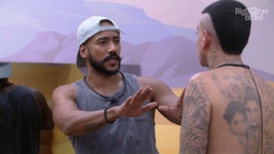 Ricardo briga com MC Guimê 