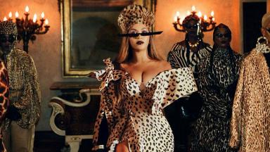 Beyoncé no clipe Black Is King 