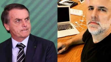 Bolsonaro e Antônio Tabet em montagem 
