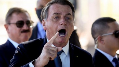 Jair Bolsonaro em foto 