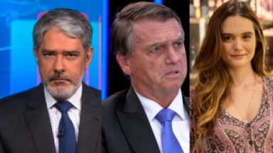 Bonner critica Bolsonaro e atriz é demitida da Globo 
