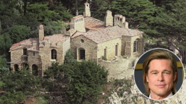Brad Pitt e um castelo comprado na Califórnia 
