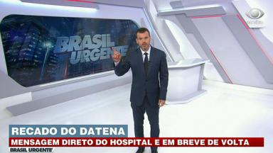 Lucas Martins substitui José Luiz Datena no comando do Brasil Urgente 