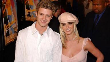 Justin Timberlake e Britney Spears no período em que namoravam 