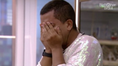 Bruno Nogueira tem crise do choro no BBB 23 