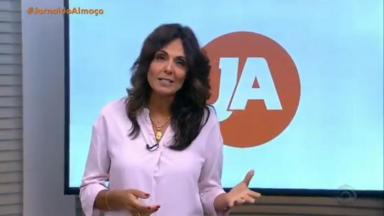Cristina Ranzolin no Jornal do Almoço do RBS TV 