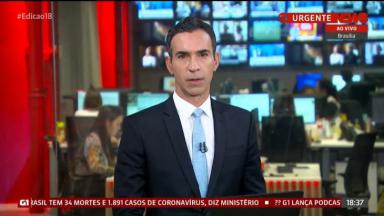 César Tralli foi uma das novidades da GloboNews em março 