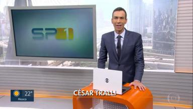César Tralli no "SPTV" 