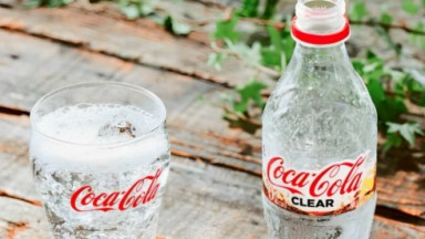Coca-Cola transparente 