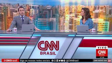 Rafael Colombo e Elisa Veeck no CNN Novo Dia 