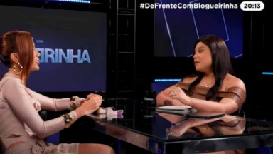 Blogueirinha e Anitta no programa De Frente com Blogueirinha   