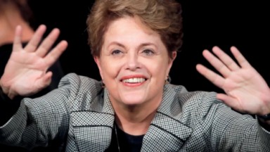 Dilma Rousseff em foto 