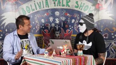 Dunga numa conversa com Bolívia 