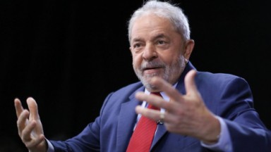 Lula durante discurso 