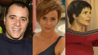 Tony Ramos, Giulia Gam e Helena Ranaldi em Mulheres Apaixonadas 