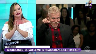 Flor comenta demissão de artistas da Globo no programa Triturando 