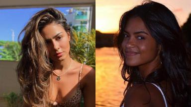 Giullia Buscacio e Lucy Alves, candidatas a Juma no remake de Pantanal 