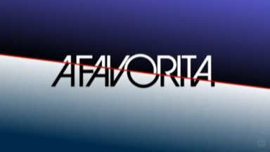 Logo da novela A Favorita 