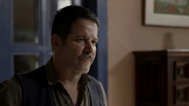 Murilo Benício como Tenório na novela Pantanal 