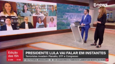 Jornal GloboNews dentro da Globo 
