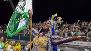 A Mancha Verde foi a campeã do Carnaval de São Paulo em 2022 