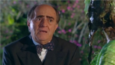 Ary Fontoura como Ludovico em cena da novela Chocolate com Pimenta, em reprise na Globo 