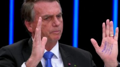 Jair Bolsonaro na sabatina do Jornal Nacional 