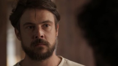 Sérgio Guizé como José em cena da novela Mar do Sertão, em exibição na Globo 