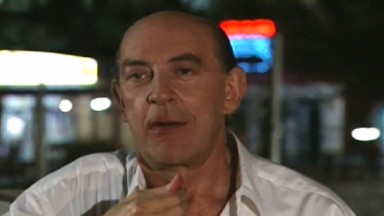 Raul Cortez como Virgílio na novela Mulheres de Areia, em reprise na Globo 