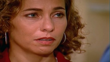 Cissa Guimarães em cena na novela O Clone 