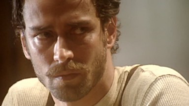 Marcello Antony como Bruno Berdinazzi na primeira fase da novela O Rei do Gado, em reprise no Vale a Pena Ver de Novo 