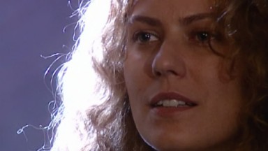 Patrícia Pillar como Luana na novela O Rei do Gado 