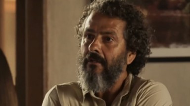 Marcos Palmeira como José Leôncio em cena da novela Pantanal, em exibição na Globo 