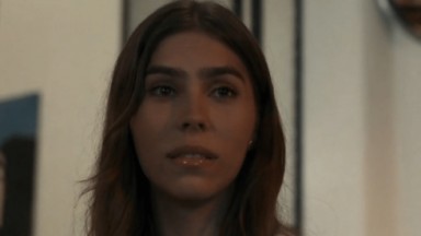 Gabriela Medeiros interpretando a personagem Buba no remake de Renascer 